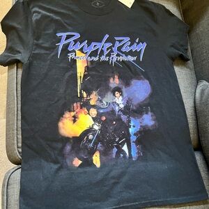 PURPLE RAIN PRINCE AND THE REVOLUTION MENS TSHIRT